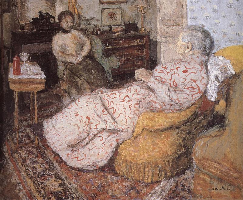 Edouard Vuillard Talk Spain oil painting art